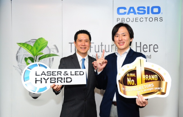 คาสิโอ ประกาศรุกตลาดโปรเจคเตอร์ในไทย จับมือเอสวีโอเอขยายตลาดเต็มรูปแบบ